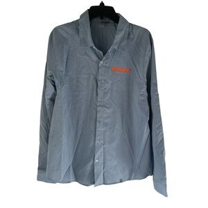OGIO Dunkin' Light Blue Button-Up Shirt  Size L